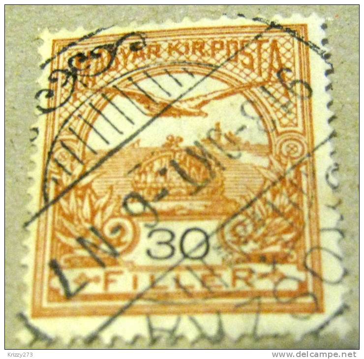 Hungary 1900 Turul Bird 30f - Used - Oblitérés