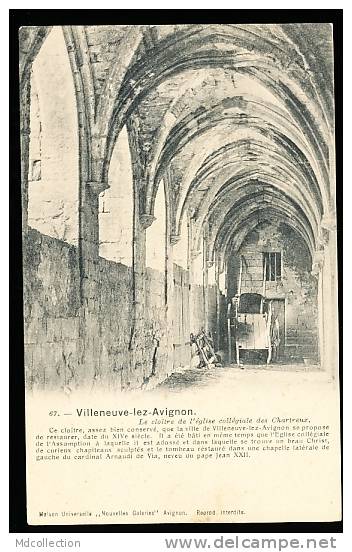 30 VILLENEUVE LES AVIGNON /       Le Cloître De L'église     / - Villeneuve-lès-Avignon