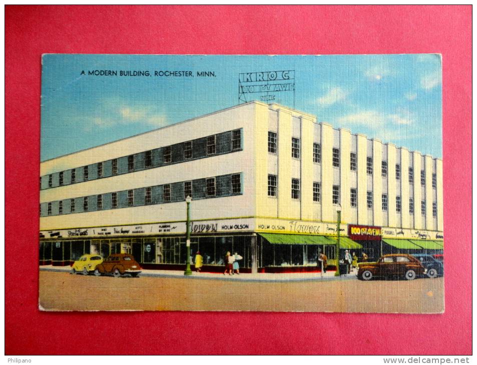 Minnesota > Rochester   Store Fronts Modern Building   Linen==  =    Ref  521 - Rochester