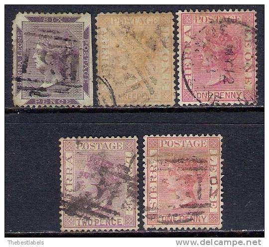 SIERRA LEONE LOT - Sierra Leone (...-1960)