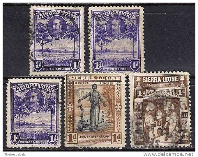 SIERRA LEONE LOT - Sierra Leone (...-1960)