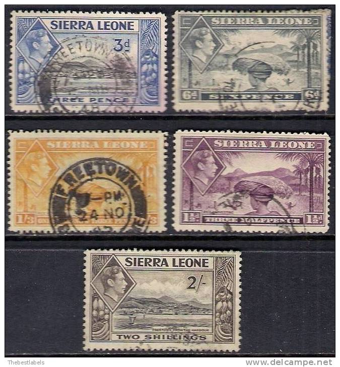 SIERRA LEONE LOT - Sierra Leone (...-1960)