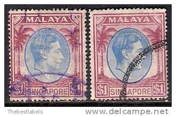 SINGAPORE LOT - Singapour (...-1959)