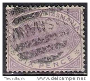 TASMANIA 1880 - Usados
