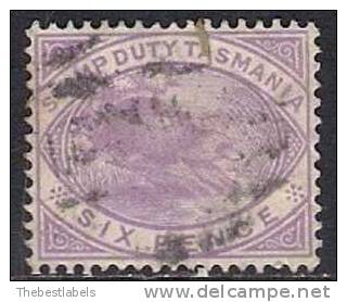 TASMANIA 1880 - Used Stamps