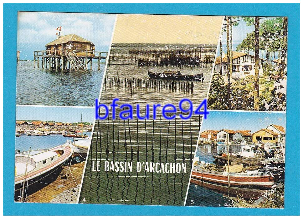 Bassin D' Arcachon   5  Vues      EDT / N° Yvon 0017 - Sonstige & Ohne Zuordnung