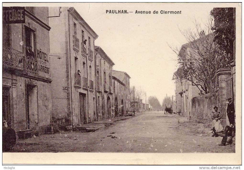 PAULHAN - Avenue De Clermont - Paulhan