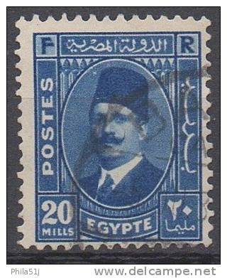 EGYPTE   N°178__OBL VOIR SCAN - Usados