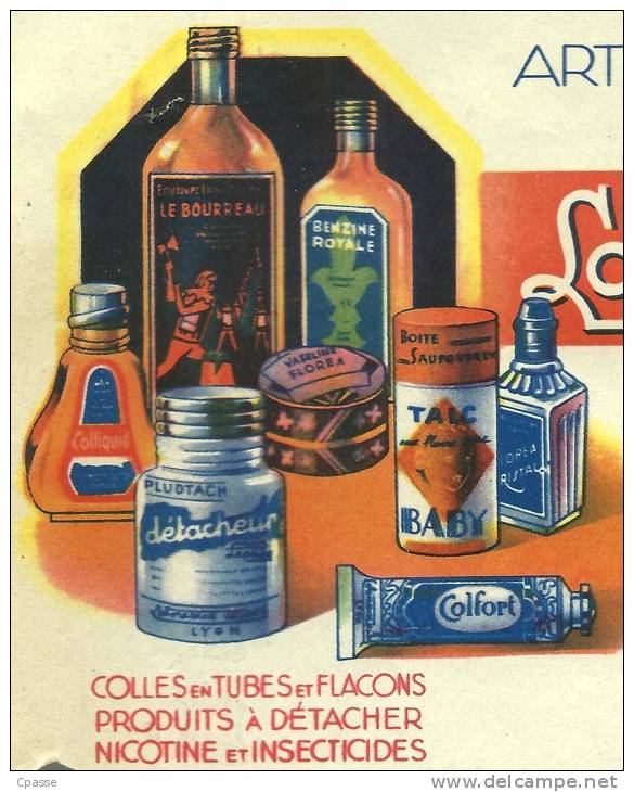 Facture + Traite 1952 - Laboratoires LEPASQ Articles Spécialisés De Droguerie - 69 LYON Rhône, Rue Ste Geneviève - Droguerie & Parfumerie