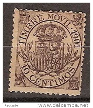 Fiscal Postal 021 (*) 1901 - Fiscal-postal