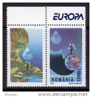 ROMANIA   2001  EUROPA CEPT   MNH - 2001