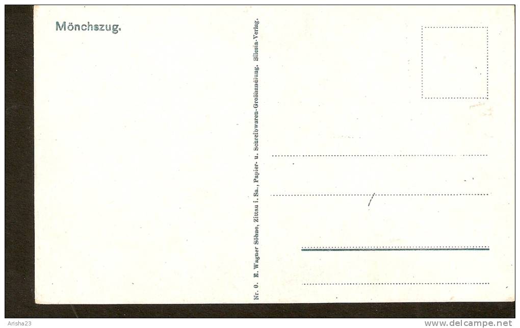 504. Germany, Monchszug - E. Wagner Sohne, Zittau I. Sa. - Oybin