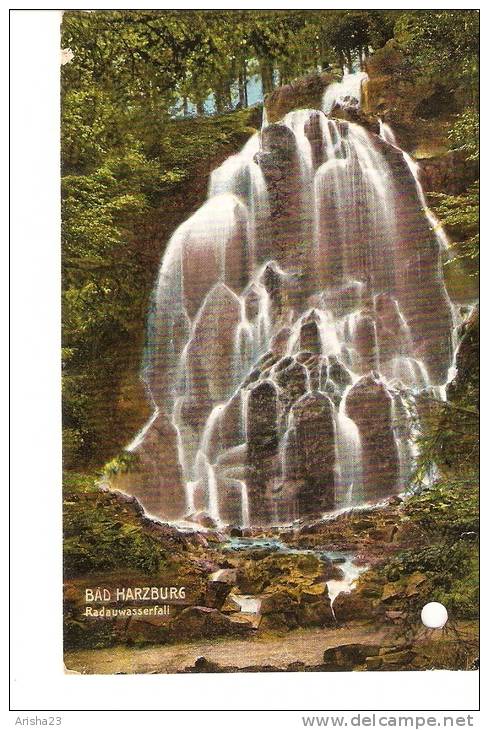 504. Germany, Bad Harzburg - Radauwasserfall - Passed Post In 1921 - Bad Harzburg