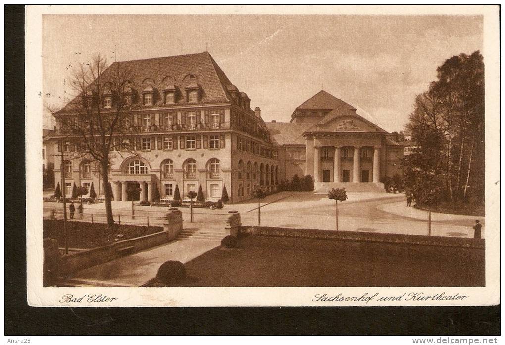 504. Germany, Bad Elster - Sachsenhof Und Kurtheater - Bad Elster