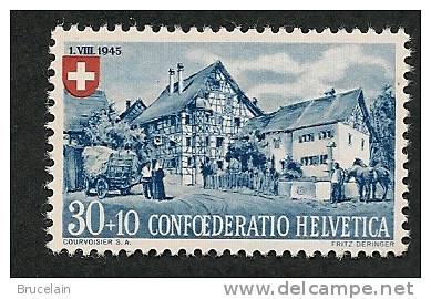 SUISSE -  N°  422 -  Y & T -  ** - Cote 15 € - Unused Stamps