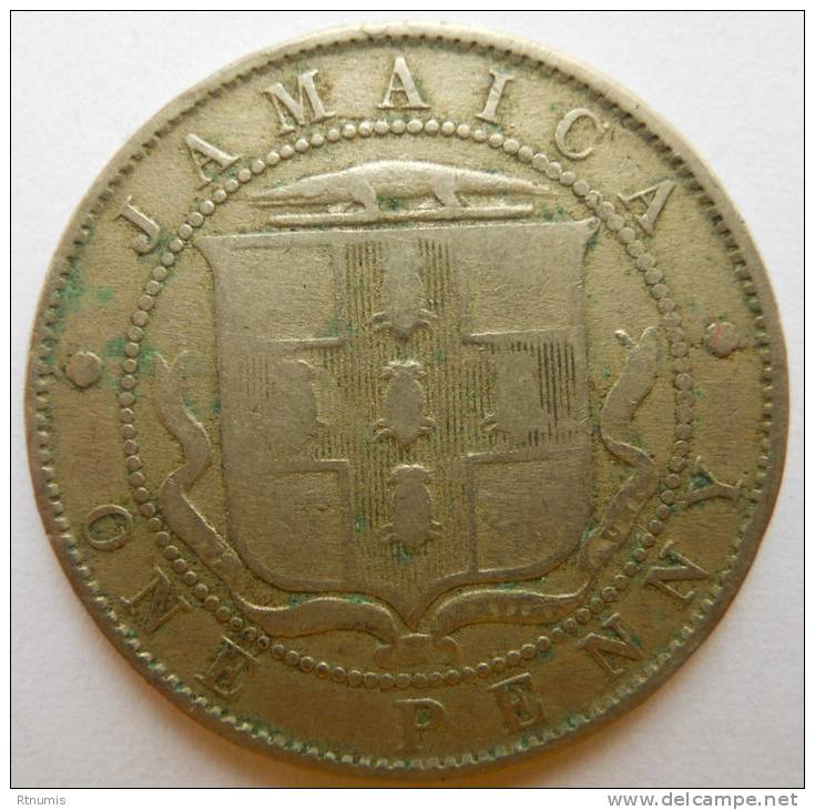 Jamaique Jamaica 1 Penny 1914 Km 26 24000ex - Jamaica