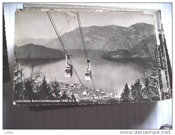 Zwitserland Schweiz Suisse Switserland Helvetia NW Luftseilbahn Beckenried - Beckenried