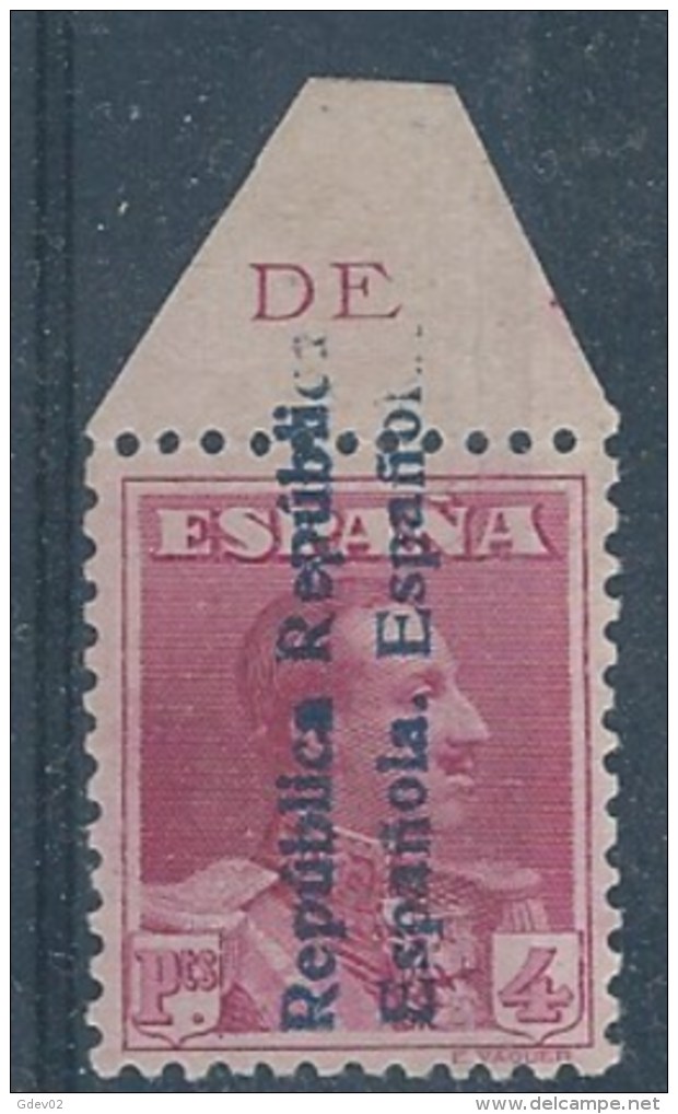 ESNE26-L990BTSC..Espagne .NO EXPENDIDO.Spain.ALFONSO Xlll.1931.(Ed  NE.26**).sin Charnela..LUJO.      O. - Non Classificati