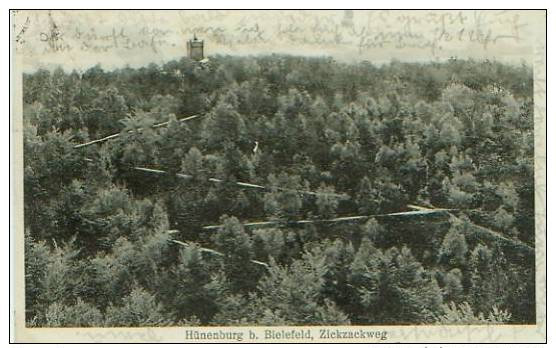 Bielefeld V.1930 Hünenburg & Zick-Zackweg (19461) - Bielefeld