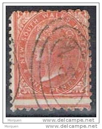 Lote 6 Sellos New South Wales, NSW  Yvert Num 45, 75, 75a, 76a, 100, 101  º - Used Stamps