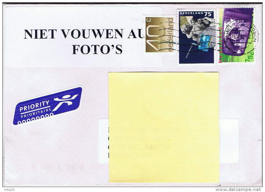 NL+ Niederlande 1988 1989 Mi 1344 1368 Brief - Brieven En Documenten