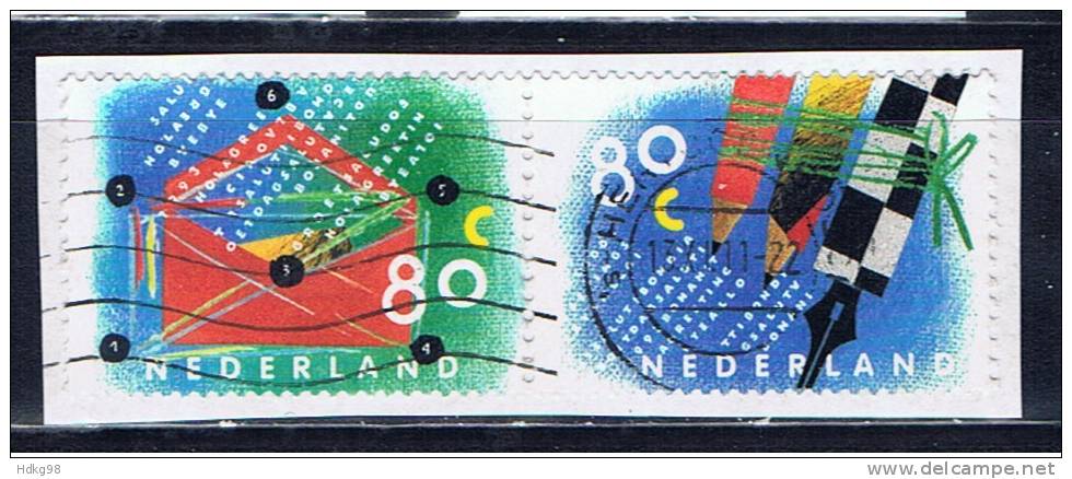 NL+ Niederlande 1993 Mi 1488-89 - Oblitérés