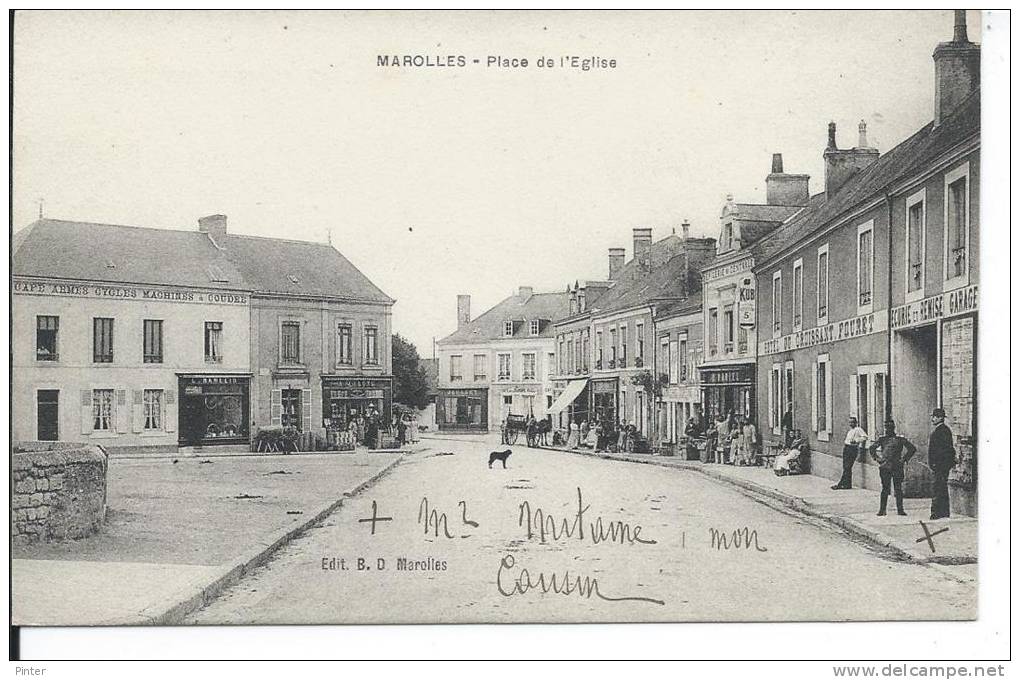 MAROLLES - Place De L'Eglise - Marolles