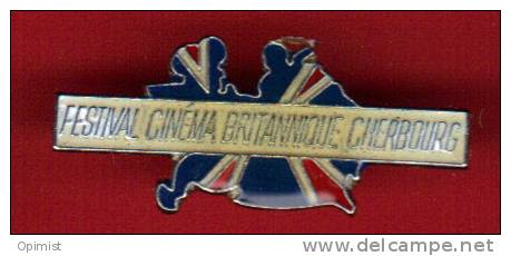 22231-pin's Festival Cinema Britannique Cherbourg. - Cine