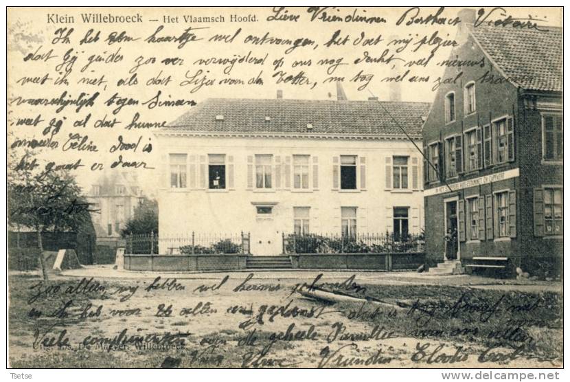 Klein Willebroeck - Het Vlaamsch Hoofd - 1906 ( Verso Zien ) - Willebroek