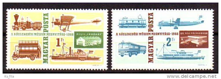 HUNGARY - 1966. Re-opening Of Transport Museum - MNH - Unused Stamps