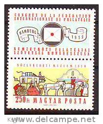 HUNGARY - 1959. International Philatelic Federation Congress - MNH - Ungebraucht