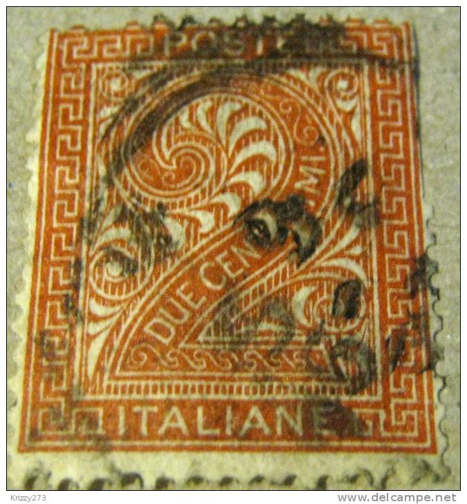 Italy 1863 Numeral 2c - Used - Oblitérés