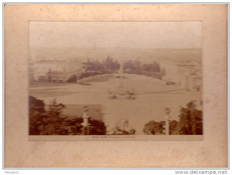 LAZIO ROMA 3648.PINCIO  Le Fotografie Di Tutto Il Formato Rigido Cartoni  DIM.19 X 13.8 Cm  FOTO:15 X 10 Cm - Fotografia