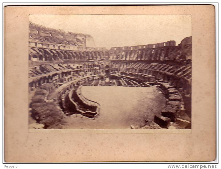 LAZIO ROMA COLOSEUM Le Fotografie Di Tutto Il Formato Rigido Cartoni  DIM.19 X 13.8 Cm  FOTO:15 X 10 Cm - Fotografia