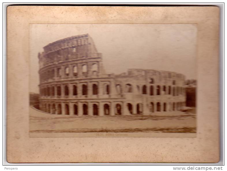 LAZIO ROMA Nr.3635. COLOSEO Le Fotografie Di Tutto Il Formato Rigido Cartoni  DIM.19 X 13.8 Cm  FOTO:15 X 10 Cm - Fotografia