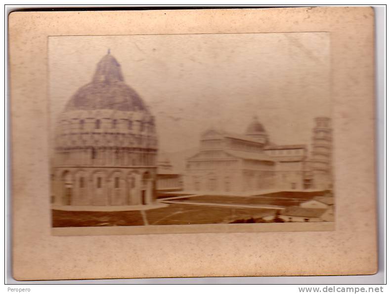 PISA PANORAMAM DELLA PIAZZA  Le Fotografie Di Tutto Il Formato Rigido Cartoni  DIM.19 X 13.8 Cm  FOTO:15 X 10 Cm - Fotografia