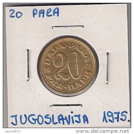 C3 Yugoslavia 20 Para 1975. - Yugoslavia