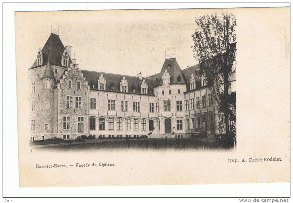 Ham Sur Heure Façade Du Château - Ham-sur-Heure-Nalinnes