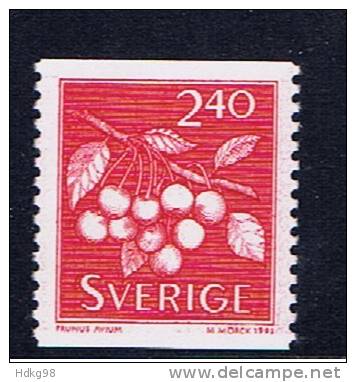 S Schweden 1993 Mi 1767 Mnh Kirschen - Nuevos