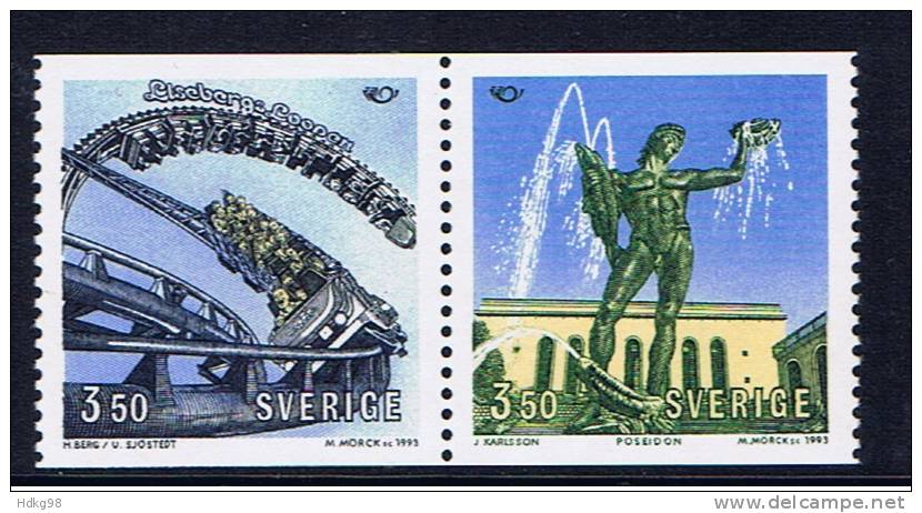 S Schweden 1993 Mi 1772-73 Mnh - Nuevos