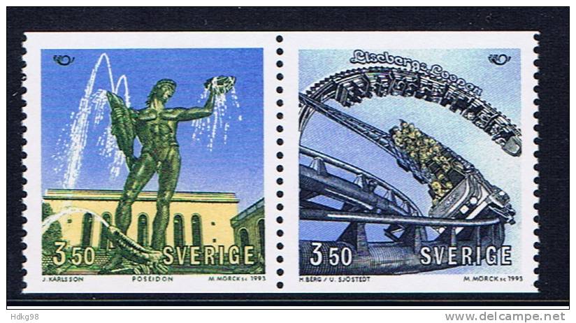 S Schweden 1993 Mi 1772-73 Mnh - Neufs