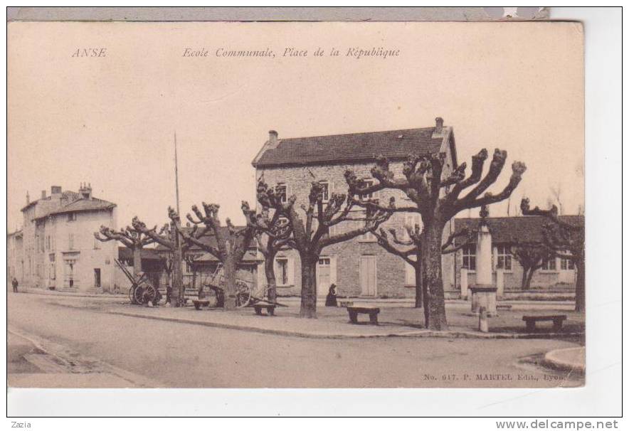 69.385/ ANSE - Ecole Communale, Place De La République - Anse