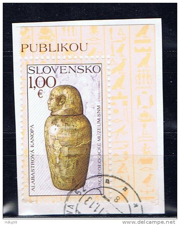 SK Slowakei 2008 Mi 643 Kanope - Used Stamps