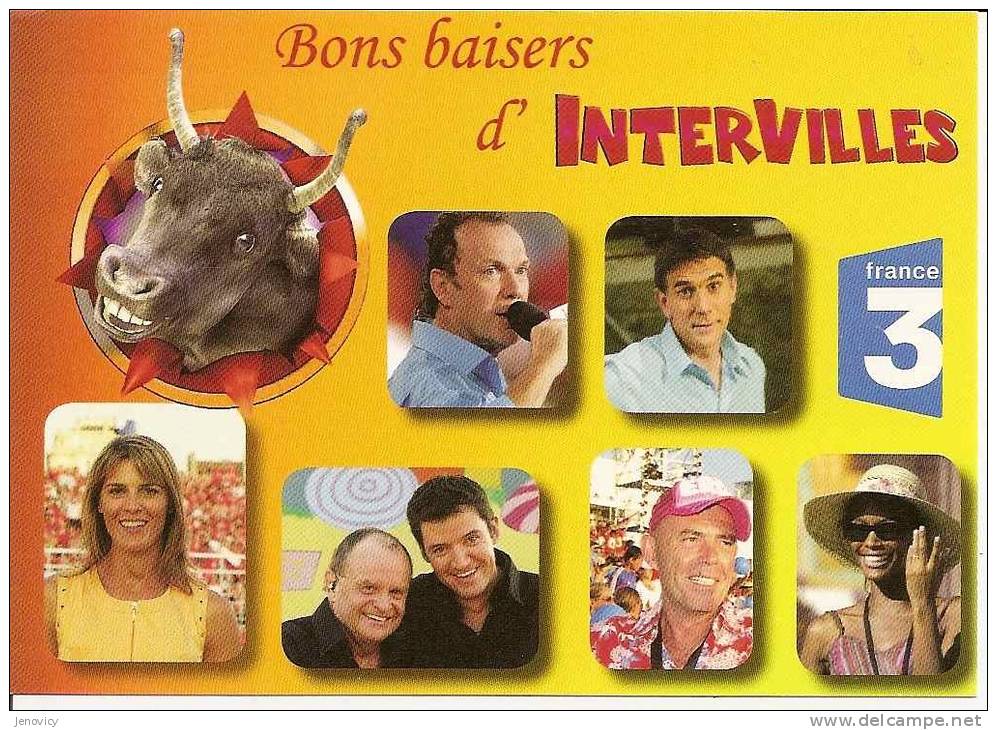 BONS BAISERS D'INTERVILLES.PUB FRANCE 3. REF 26562 - Regionale Spiele