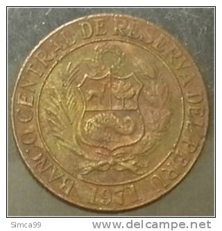 1/2 Sol De Oro 1971 - Perú