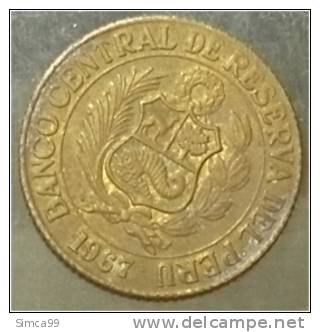 25 Centesimi  1967 - Perú