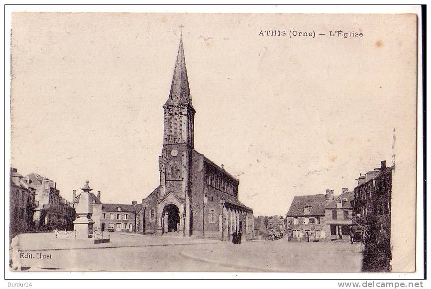 ATHIS (Orne )  L'Église  ( Carte En Bon état...) - Athis De L'Orne