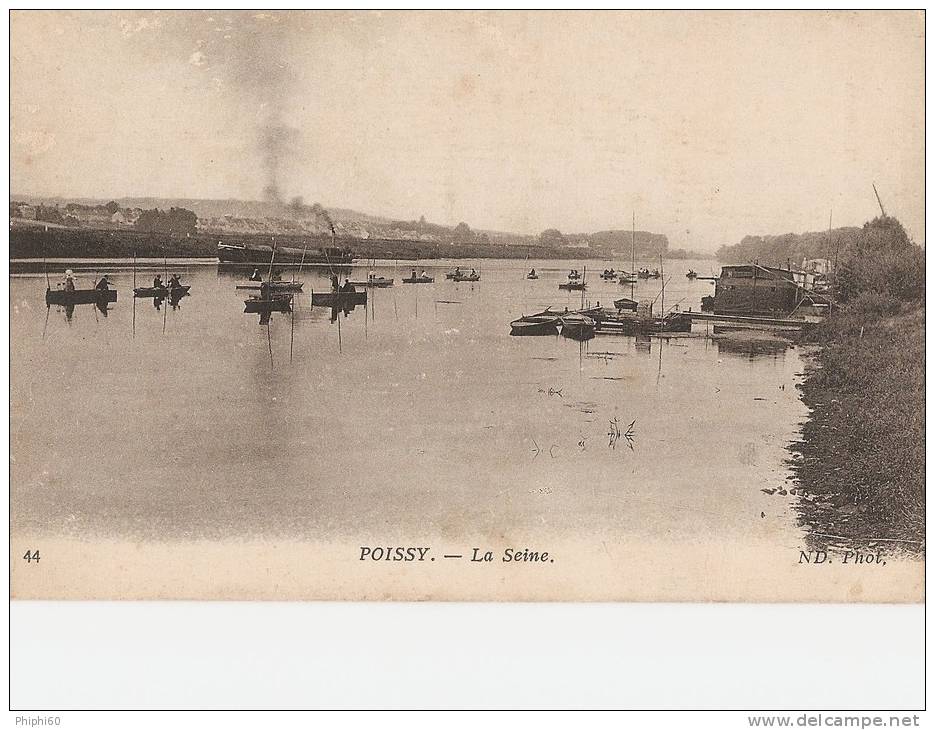 POISSY - La Seine - Poissy