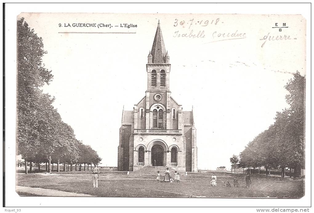 9 - La Guerche - L' Eglise. - La Guerche Sur L'Aubois