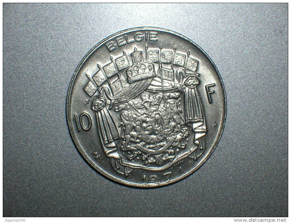 Bélgica 10 Francos 1971 (belgie) (1429) - 10 Francs